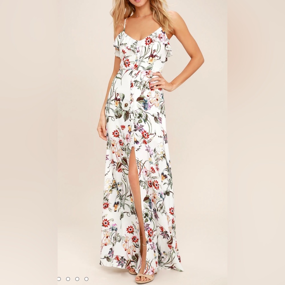 Floral maxi dress